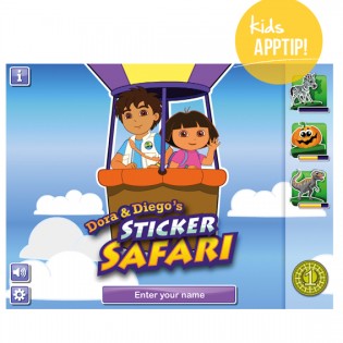 Appreview Dora en Diego Sticker Safari