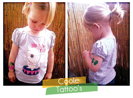 Verrassend Tattoo voor kinderen | MoodKids TV-11