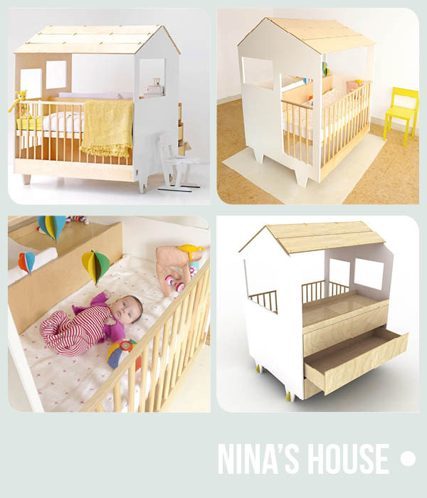 nina's house, design wieg