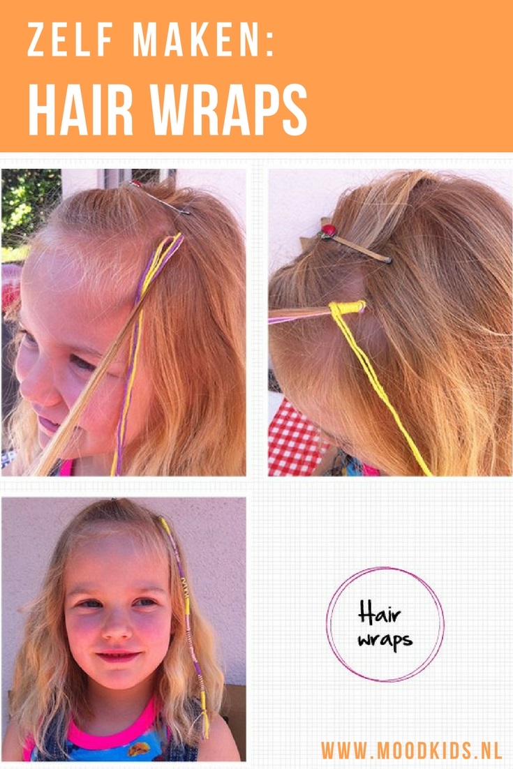 Je ziet ze elke zomer weer: hair wraps! Met deze stap-voor-stap uitleg van Hiskia maak je hair wraps makkelijk zelf bij je kind.