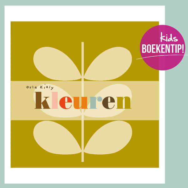 orla Kiely boek, kleuren, cijfers