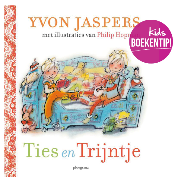 boekentip, kinderboekrecensie, ties en trijntje, yvon jaspers