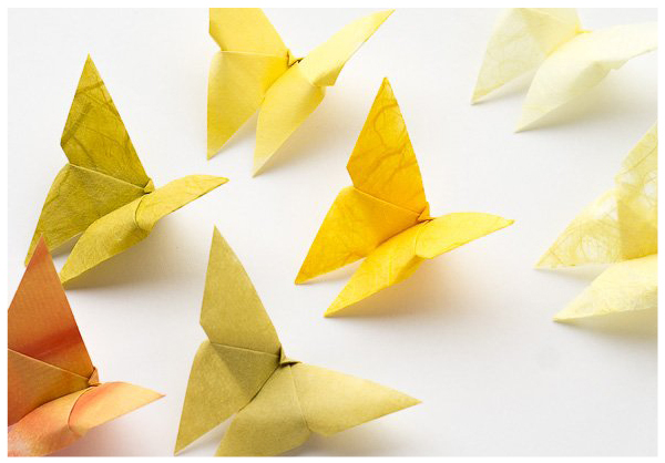 origami vlinder vouwen uitleg