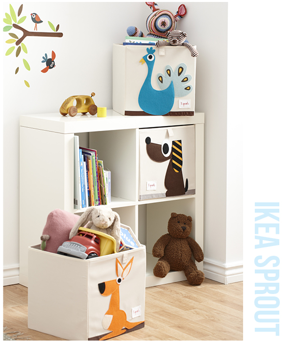 kinderkamerinspiratie met Ikea en 3 sprout via moodkids.nl