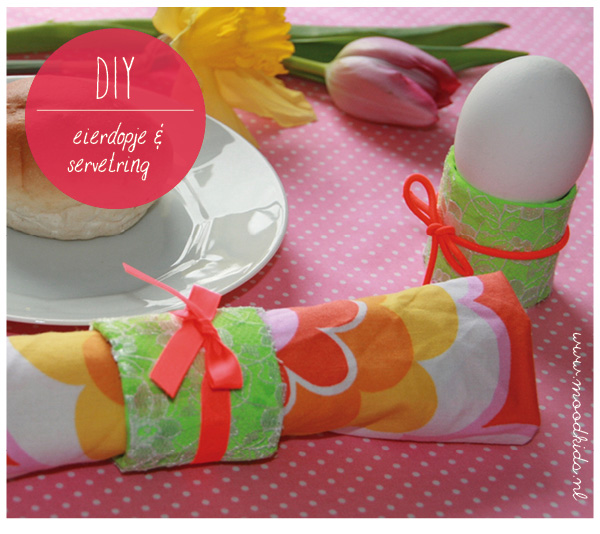 easter #diy eierdop en servetring