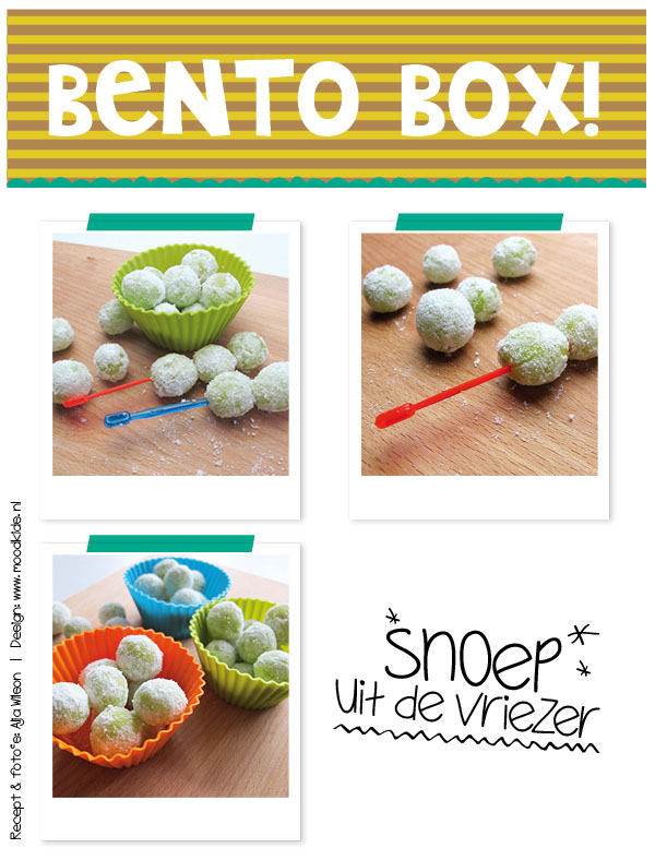 bento snoep uit de vriezer