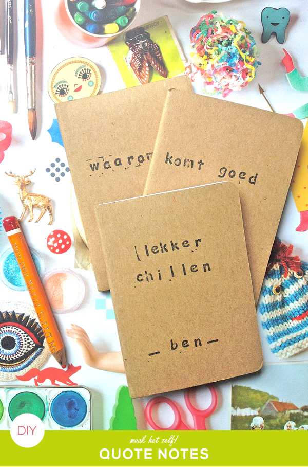 my quote notes #diy book #kids