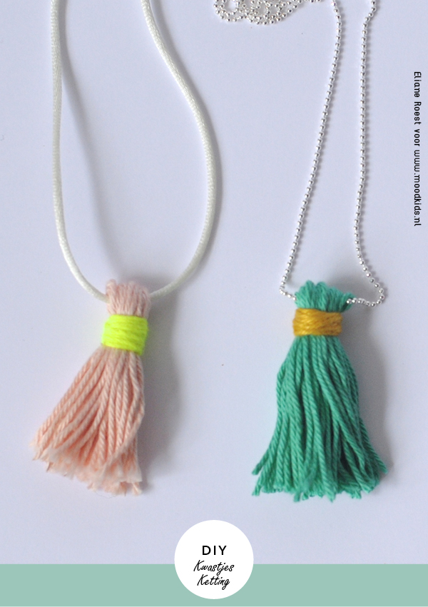 Leuk om zelf te maken: een ketting met een kwastje. Een ketting met een tassel wel te verstaan. Leuk voor jonge en oude dames. En eenvoudig om te maken! Ook fijn toch? Hier lees je hoe!