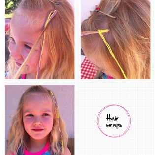 Hair Wraps: die maak je makkelijk zelf!