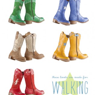 These boots are made for walking!