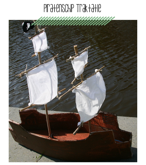 Gastvrijheid Prijs Waarschijnlijk Piratenschip maken van karton - MoodKids
