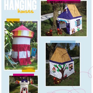 Hanging Houses – speeltenten voor kinderen