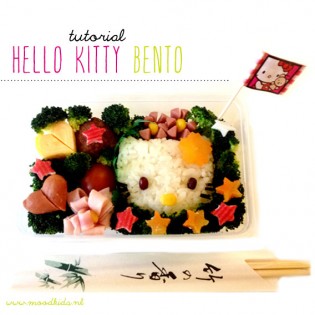 Bento workshop – Tutorial Hello Kitty