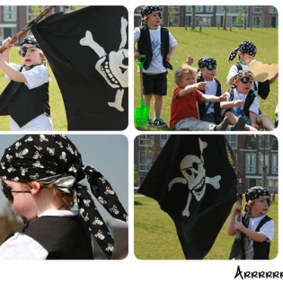 Piratenfeestje thuis