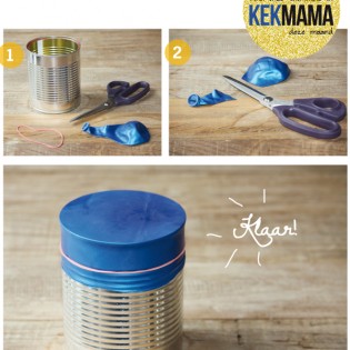 DIY – een trommel van blik