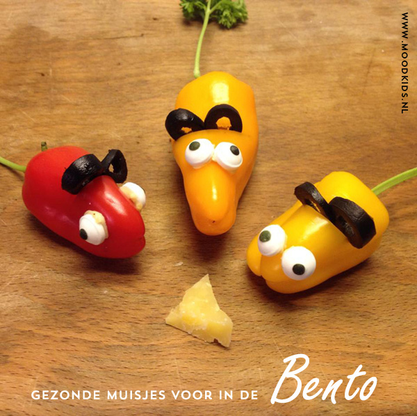 bento, muisjes, gezond, paprika, kinderlunch, lunchbox idee, broodtrommel idee