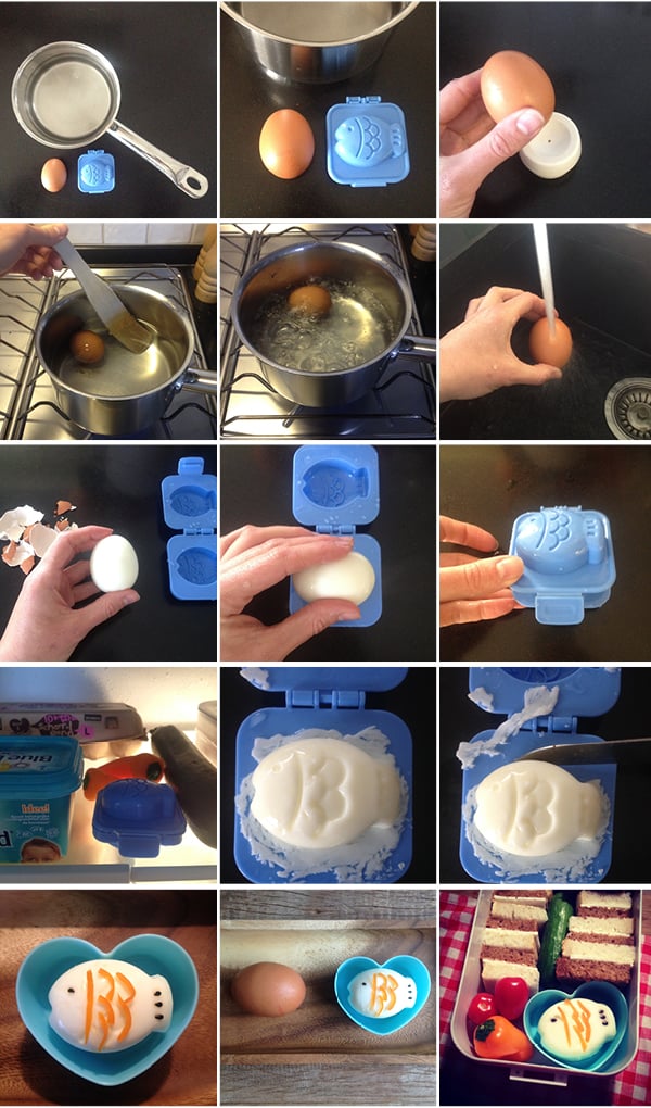 ei vormpje japanse egg mold stap voor stap uitleg