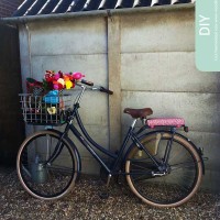 Spring maar achterop – DIY Fietszitje