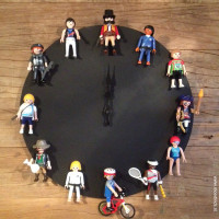 DIY playmobil klok