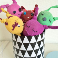 Sokmonsters: leuke sokpoppen maken