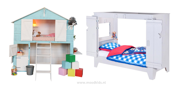 bedhuisje hout kinderkamer