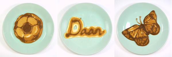 pancake art voorbeelden