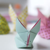 Zo vouw je een origami haasje