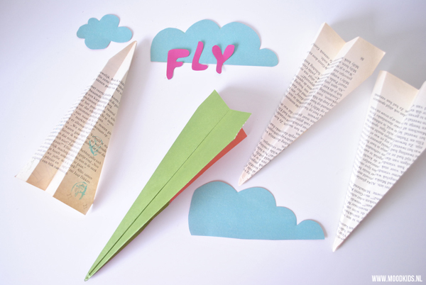 vliegtuigjes origami