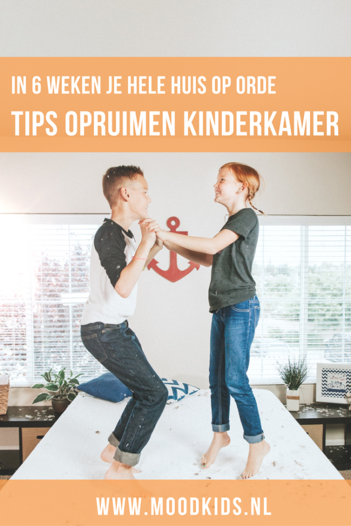 Samen met een professional organizer zorgen we ervoor dat je in 6 weken alle overbodige spullen het huis uit krijgt. Elke week nemen we een andere ruimte onder handen. Deze keer de kinderkamer. Durf jij de uitdaging aan? In 6 weken naar een opgeruimd huis! Het kan echt! #opruimen #organiseren #ontspullen #kinderkamer