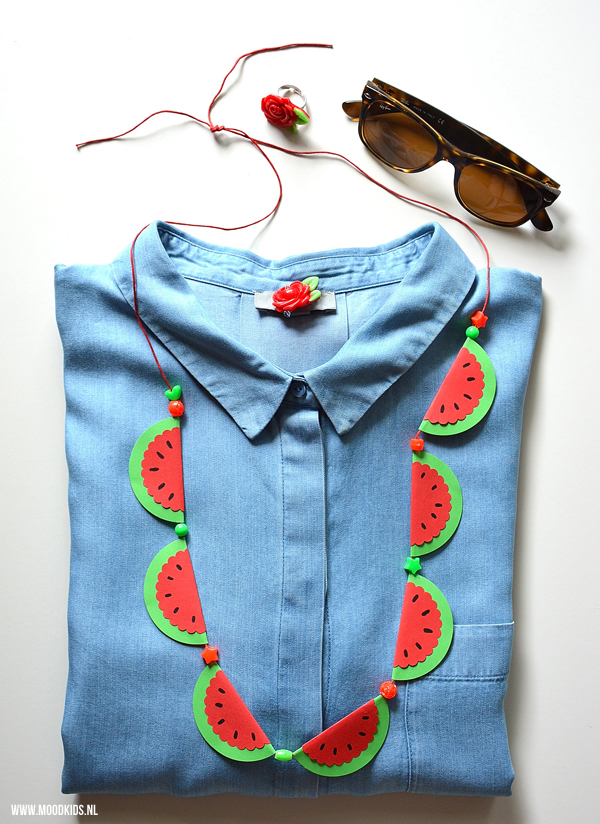 watermelon neckless paper