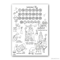 Download gratis Sinterklaas kalender voor je kind