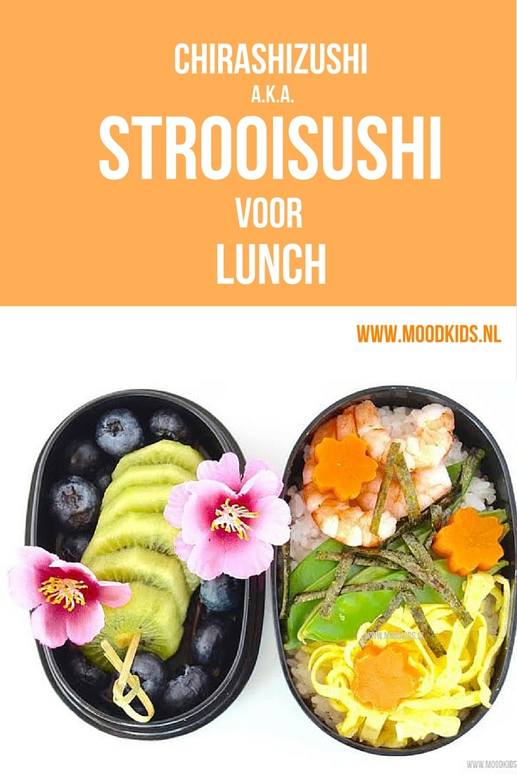 3 maart is het meisjes-dag in Japan. Ter ere daarvan maakt Roppongi een meisjesdag lunchtrommel met chirashizushi (strooisushi). Niet alleen lekker voor kleine meisjes, maar ook voor de lunch voor grote meisjes. ;) Het recept vind je op www.moodkids.nl #dutchbento