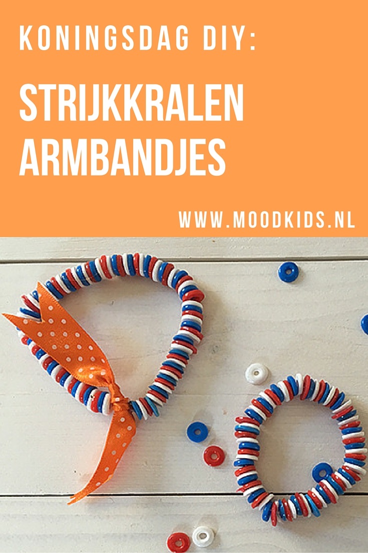 Deze leuke strijkkralen armbandjes maak je makkelijk voor Koningsdag. Of voor elke andere gelegenheid uiteraard. Leuk voor de kids om te doen! Lees hier hier hoe makkelijk het is.