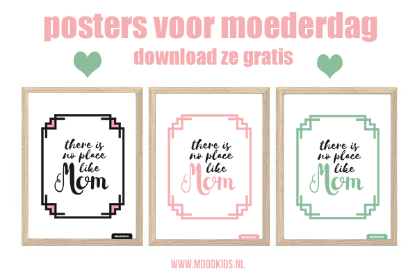 Het begint inmiddels al bijna een traditie te worden. Voor de derde keer hebben we posters voor Moederdag gemaakt, die je hier kunt downloaden. 