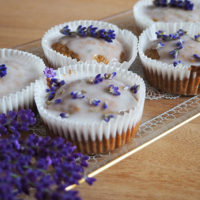 Lavendel cupcakes