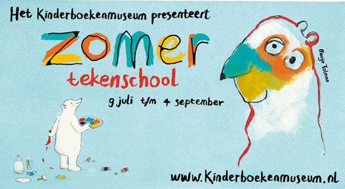 Is jouw kind dol op tekenen? Bezoek dan de Zomertekenschool in het Kinderboekenmuseum. En volg één van de leuke workshops. Lees hier meer.