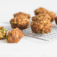 Lekker om te bakken: volkoren muffins met groente