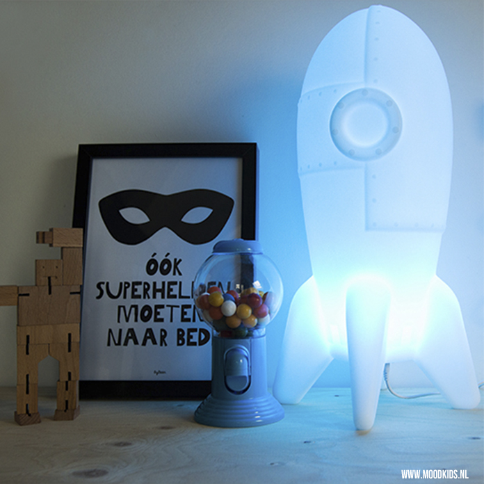 Houten led lamp raket - Love Studio | baby & kids