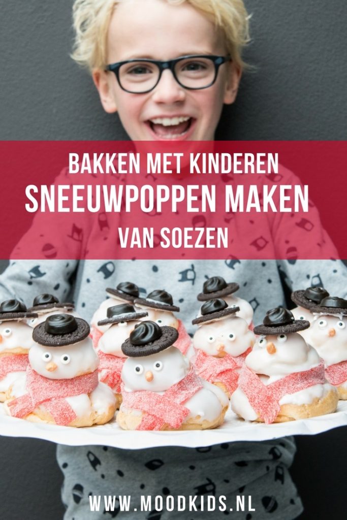 Zelf soesjes maken is vanaf nu niet meer ingewikkeld. En dan houd je tijd over om ze om te toveren tot deze winterse traktatie. Maak ze samen met je kids. Je vindt hier het recept.