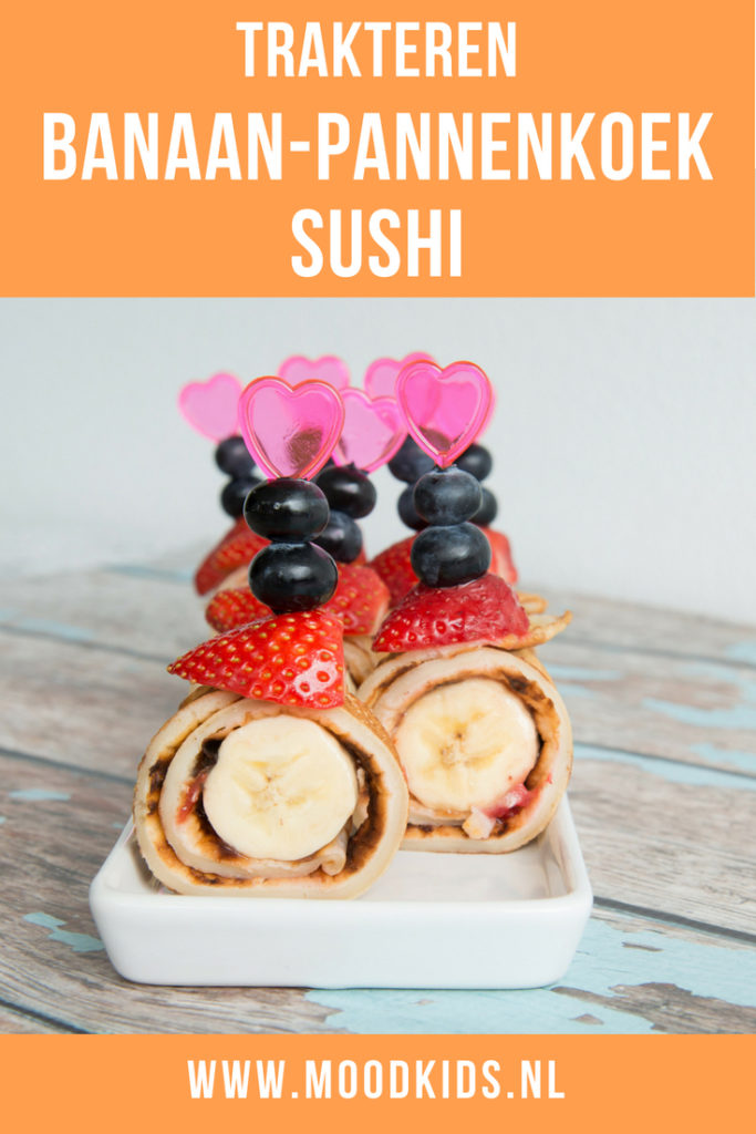 Verbazingwekkend Banaan pannenkoek sushi trakteren | MoodKids NL-73